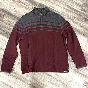 Eddie Bauer Quarter Zip sweater